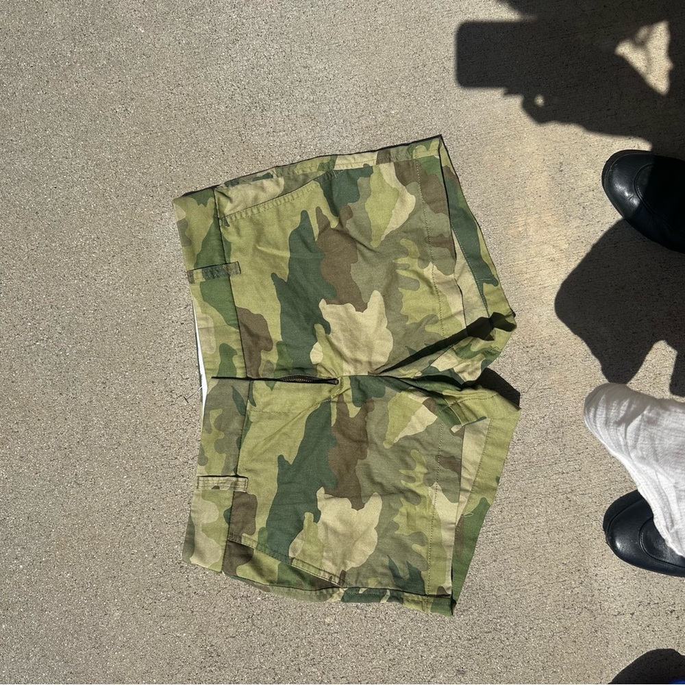 J. Crew Olive Green Cargo Shorts